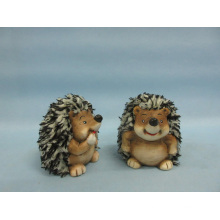 Hedgehog forma de artesanía de cerámica (LOE2530-C7)